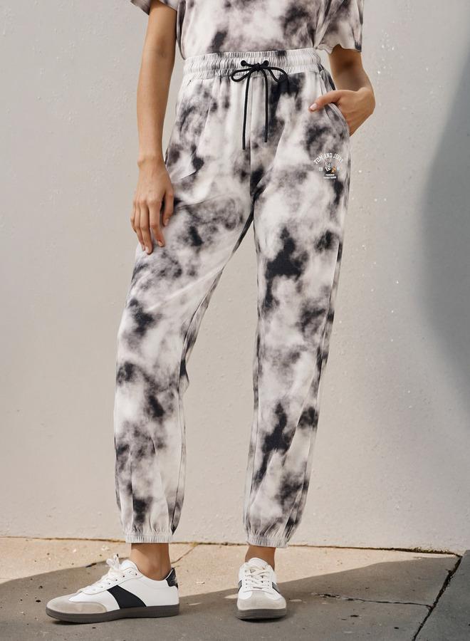 SP Characters Tom and Jerry Embroidered Joggers - Image 1