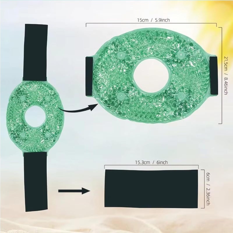 Coldcool Knee Cold PackGel Beads Knee Cold Pack for Injury Reusable Soft Gel Freeze Knee Wrap Ice Packs for Knee Surgery Joint Pain Arthrit and Chronchron Pain Relief Swelling Bruises2 PCS - Image 2