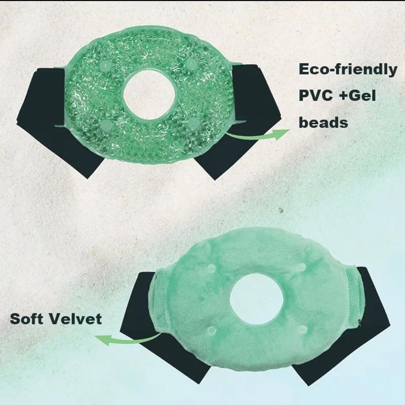 Coldcool Knee Cold PackGel Beads Knee Cold Pack for Injury Reusable Soft Gel Freeze Knee Wrap Ice Packs for Knee Surgery Joint Pain Arthrit and Chronchron Pain Relief Swelling Bruises2 PCS - Image 3