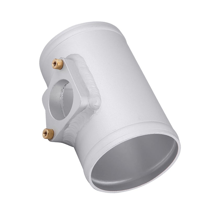 Air Flow Sensor Base: 12cm Length Silver Billet Aluminum - High Temp Corrosion Resistance, Fuel Efficient Power Boost Air Flow Sensor Bracket for Mazda, Suzuki Intake Systems - Image 5
