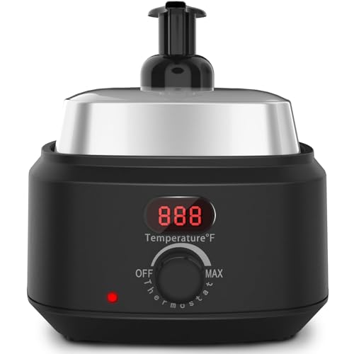 TASALON New Upgrade Professional Hot Lather Machine for Shaving 850ml Large Capacity Shaving Heater Foam Maker with Digital Temperature Display and 2 pumps Home Use Salon and Barber Shops - Image 1