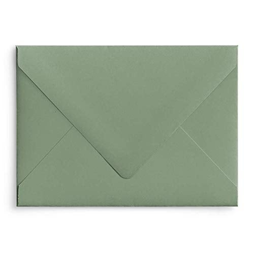 Marsupial Spruce Green A7 Euro Curved Flap Invitation Envelopes - Pack of 50 - Image 5