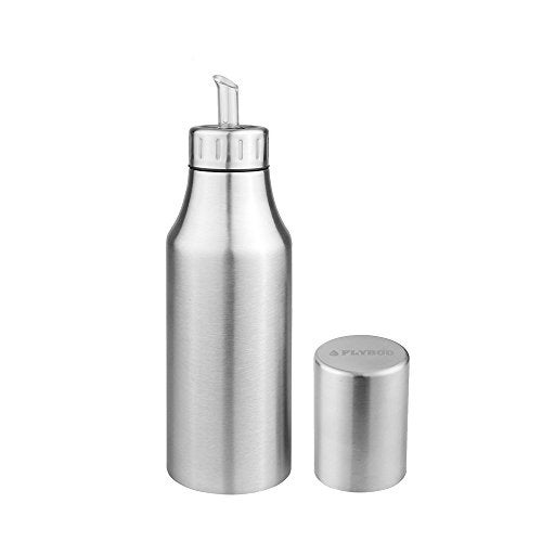 Flyboo Olive Oil Dispenser,Oil Bottle Stainless Steel Leak Proof Olive Oil Decanter for Kitchen - Image 1
