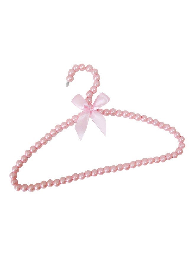 NIBEMINENT Multipurpose Pearl Decorative Hanger Pink