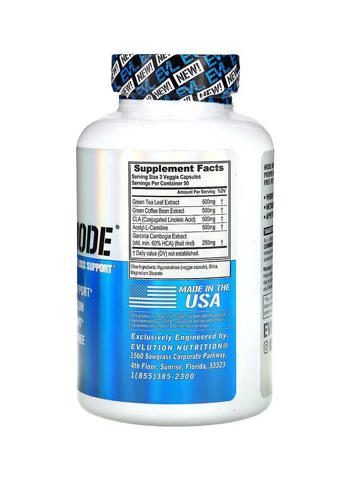 EVLUTION NUTRITION Stimulant Free Weight Loss Support 150 Veggie Capsules - Image 2