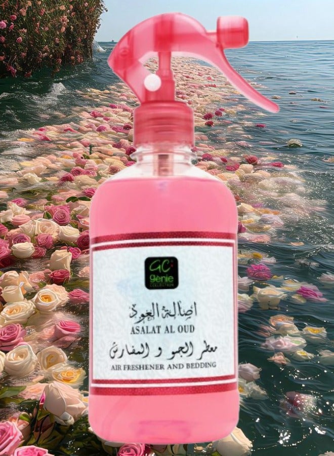 Genie Collection 12 Pieces Asalat Al Oud Air Freshener 500ML - Image 2