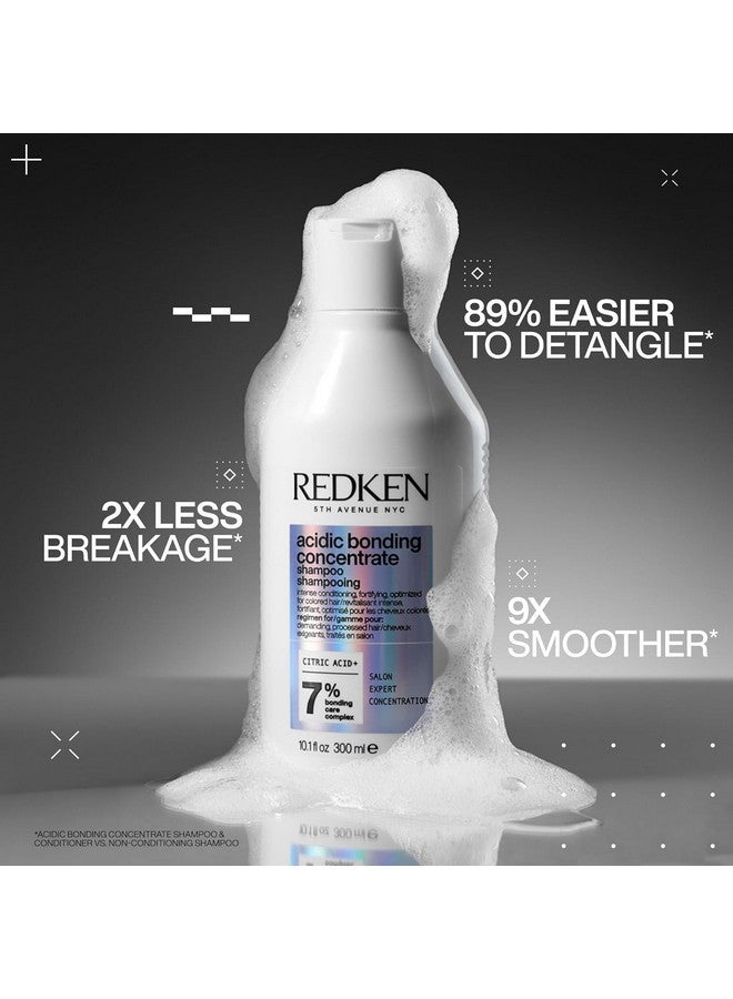 Redken Bonding Shampoo for Damaged Hair Repair | Strengthens and Repairs Weak and Brittle Hair | Acidic Bonding Concentrate | Safe for Color-Treated Hair | For All Hair Types - Image 2