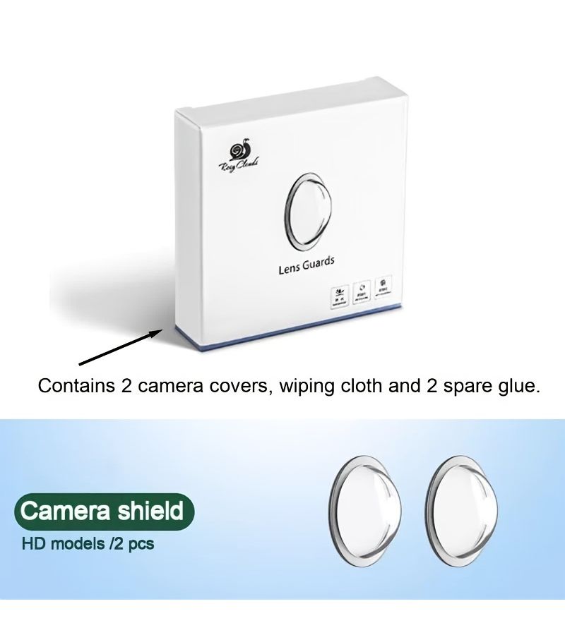 360 Panoramic Camera Protective Cover HD High Permeability Lossless Vision Car SUV Accessories - Image 1