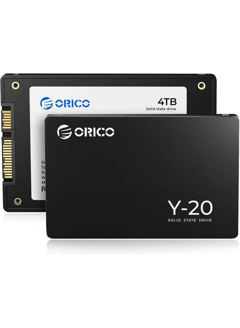 ORICO Y20 NAND SSD Hard Solid Drive- 2.5 Inch - SATA III - 6Gbps-Read Speed up to 500MB/sec, 512GB Internal Solid State Drive for Desktop Laptop - Image 1
