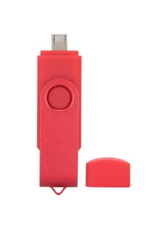 Thoraya CW10040 Candy USB Flash Drive MicroUSB+USB 2.0 Drive Memory Stick OTG U Disk USB Flash Drive Red 32GB  - Image 1