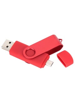 Thoraya CW10040 Candy USB Flash Drive MicroUSB+USB 2.0 Drive Memory Stick OTG U Disk USB Flash Drive Red 32GB  - Image 4