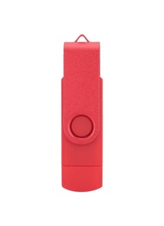 Thoraya CW10040 Candy USB Flash Drive MicroUSB+USB 2.0 Drive Memory Stick OTG U Disk USB Flash Drive Red 32GB  - Image 3