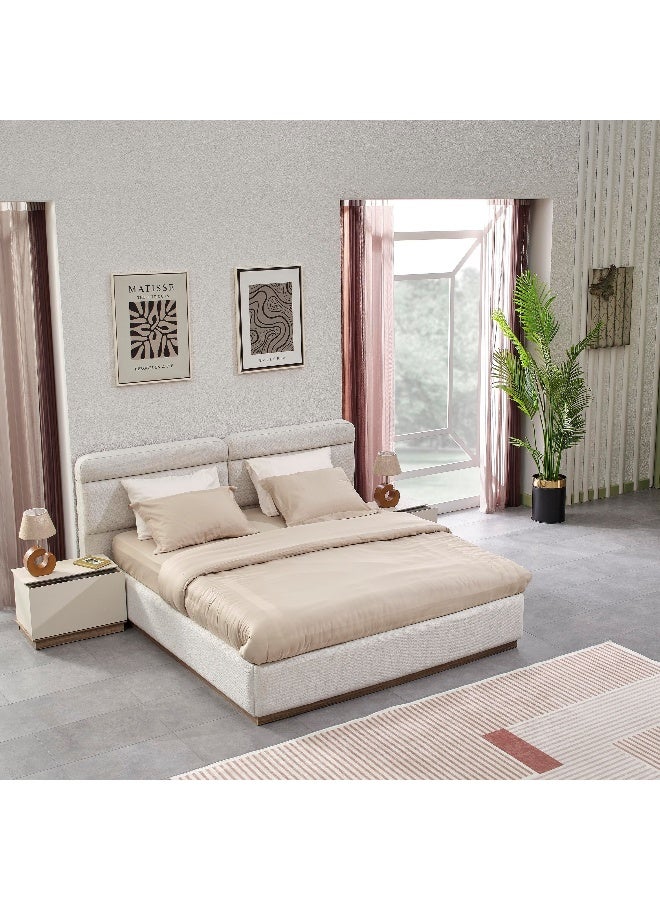 Home Box Leona 6-Piece King Bedroom Set - 180x200 cm - Image 4