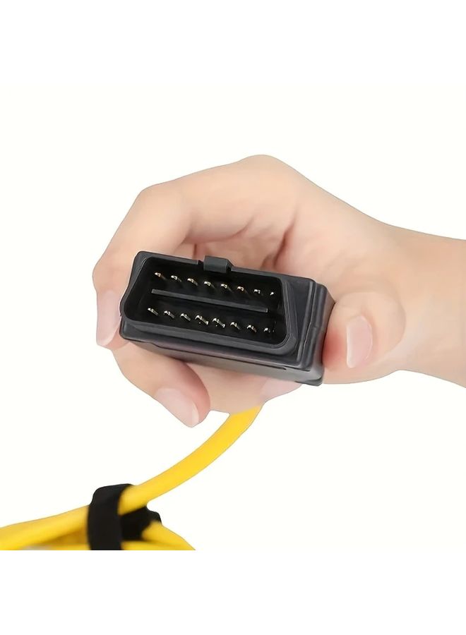 Professional Automotive Ethernet OBD2 Diagnostic Cable 200cm 1pc Durable Design - Image 4