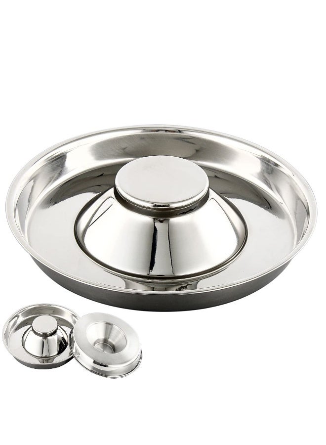 Stainless Steel Pet Bowl, Stainless Steel Hanging Pet Bowls for Dogs and Cats Cage, Kennel, and Crate Feeder Dish for Food and Water - Image 2