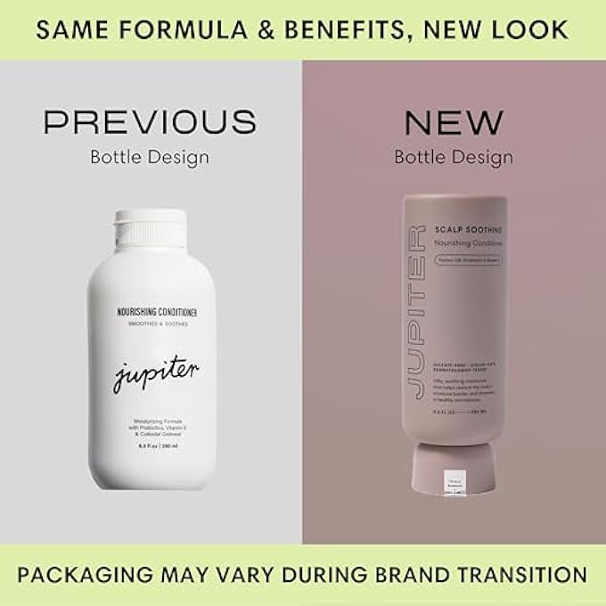 Jupiter PHYSICIAN-FORMULATED SCALP BALANCING CONDITIONER FOR DRY, ITCHY, OILY, FLAKY SCALP, SULFATE FREE, NATURAL FRAGRANCE - VEGAN - COLOR SAFE & PARABEN FREE CONDITIONER FOR WOMEN & MEN - Image 3