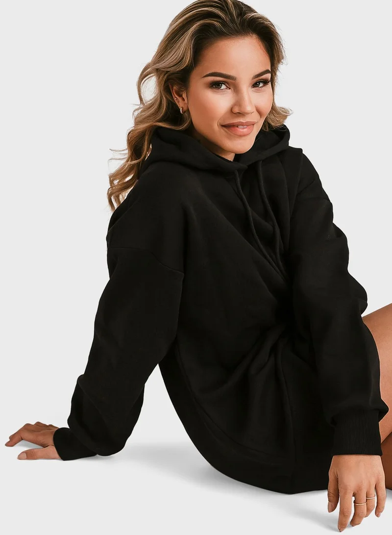 NA-KD Oversized Hoodie for Women Best Price Kuwait