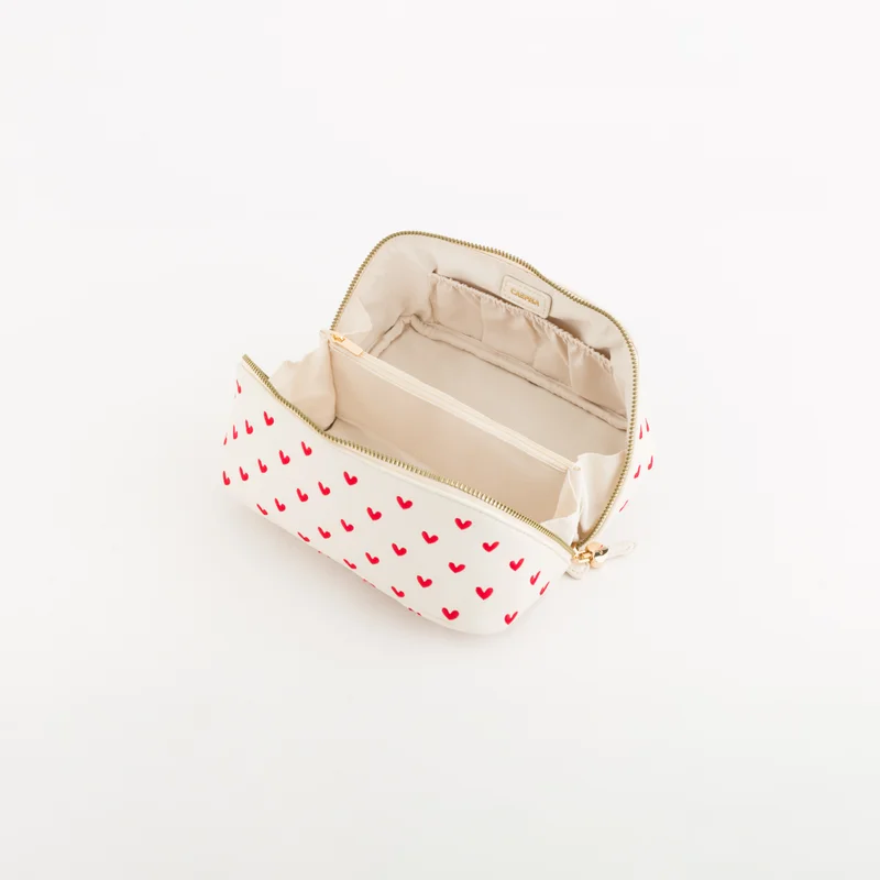 CARPISA Women's Toiletry Bag Lilia Wallet V2 Butter/Lipstick Red