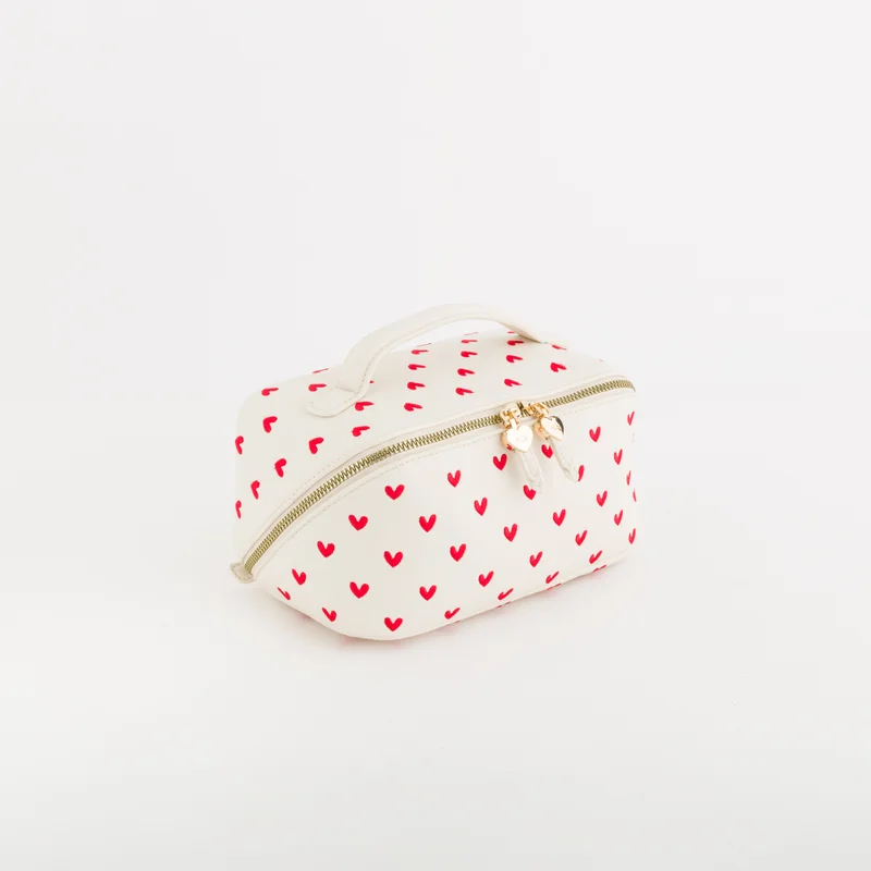 CARPISA Women's Toiletry Bag Lilia Wallet V2 Butter/Lipstick Red