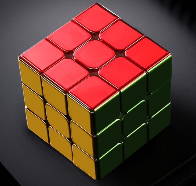 cuberspeed ShengShou Legend Metallic Mirror Reflective Stickerless Speed Cube 3x3x3 Metallic Speed Cube - Image 3