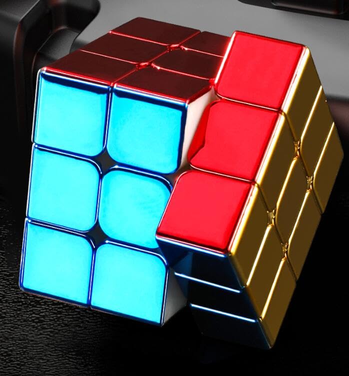 cuberspeed ShengShou Legend Metallic Mirror Reflective Stickerless Speed Cube 3x3x3 Metallic Speed Cube - Image 4