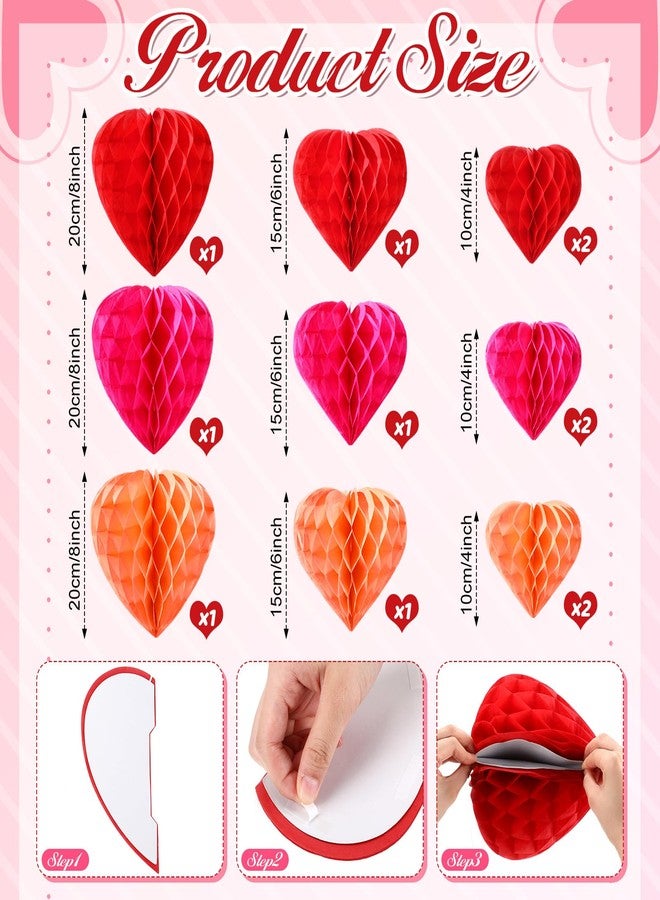 Arrowbash مجموعة Arrowbash من 36 قطعة من زينة عيد الفصح على شكل قرص العسل، على شكل أرنب معلق على شكل قرص العسل، كرات مناديل ورقية، كرات صوفية على شكل قلب، قطع مركزية على شكل نبات الشامروك لديكورات زفاف عيد الفصح - Image 5