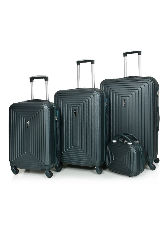 مورانو طقم شنط سفر من مورانو مكون من أربع قطع لون أخضر - Image 2