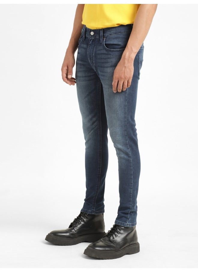 Levi's Men's Mid Indigo Skinny Taper Fit Jeans  - Image 3