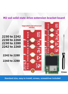 Generic NGFF M.2 SSD Solid State Drive 2230 2242 2260 Turn 2280 Extension Bracket Extension Board-Capacity:Green Board_all-round All Kinds Of Sizes Can Be Turned  - Image 2