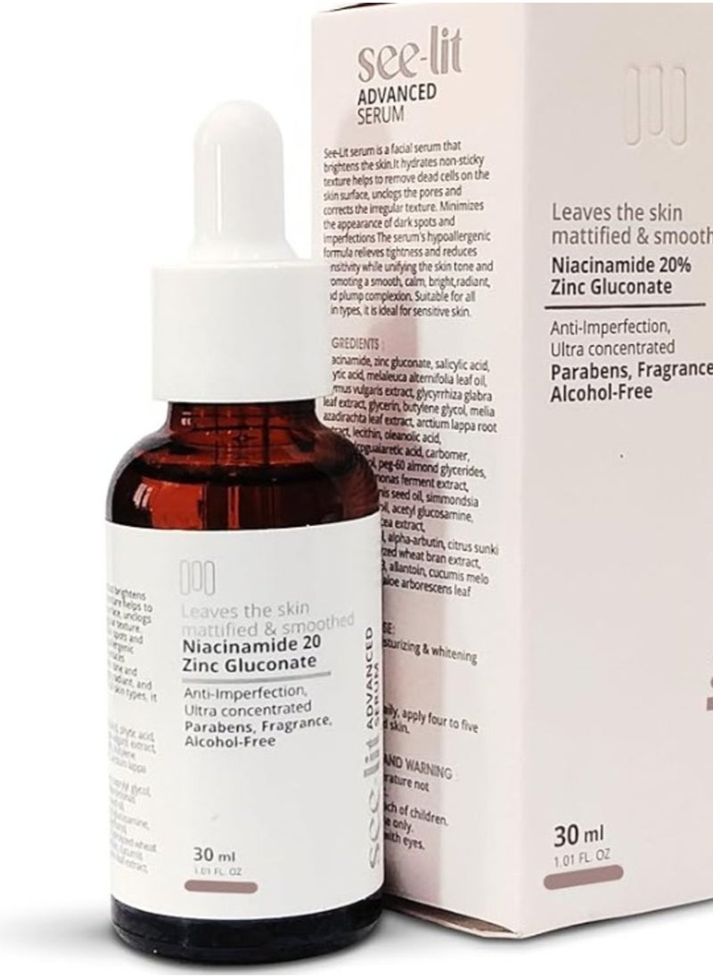 See-Lit - See-Lit Niacinamide And Zinc Serum - 30ml - Image 1