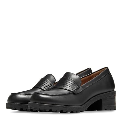 Eastland Women's Newbury Penny Loafer, Black, 8 M US - Image 3