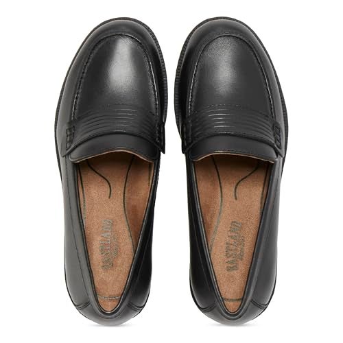 Eastland Women's Newbury Penny Loafer, Black, 8 M US - Image 5