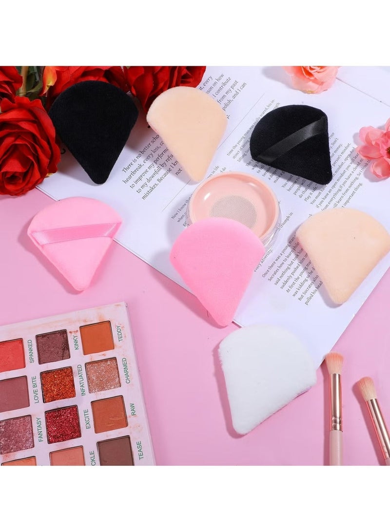 4-Pcs Triangular Makeup Sponge, Dual-Sided for Flawless Blending Makeup , Ideal for Smooth and Natural Coverage, Beauty Blender, Makeup Sponge, Face Powder Sponge, Foundation Sponge, Powder Puff, Triangle Powder Puff, Beauty Blender Set, Face Sponge, Makeup Sponges, Makeup Powder Puff, Makeup Puff, Small Beauty Blender, Sponge, Makeup Essentials - Image 4