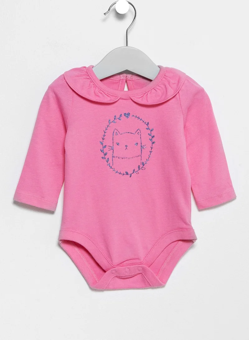 GYMBOREE Infant Cat Bodysuit