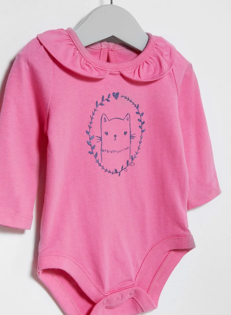 GYMBOREE Infant Cat Bodysuit
