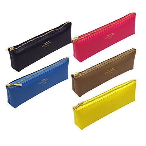 Delfonics [DELFONICS] 500222 Quitterie Pencil Case Greige Pencil Holder Pen Case Pouch - Image 5