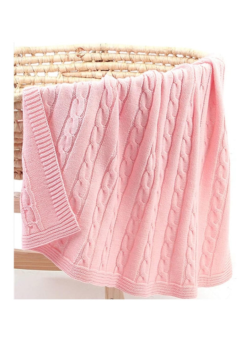 STAR BABiES Star Babies Buy 1 Get 3 (Buy Knitted Blanket 80 x 100cm with Get Kids Socks 3Pair Free)-Pink  - Image 3