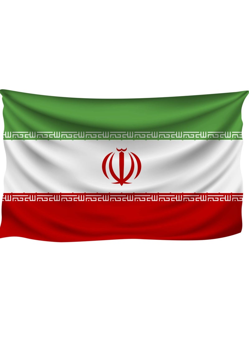 Vitacelli IRAN Flag National Day Durable Long Lasting For Outdoor And Indoor Use For Building Home And Car Decoration 150X90CM - Image 2