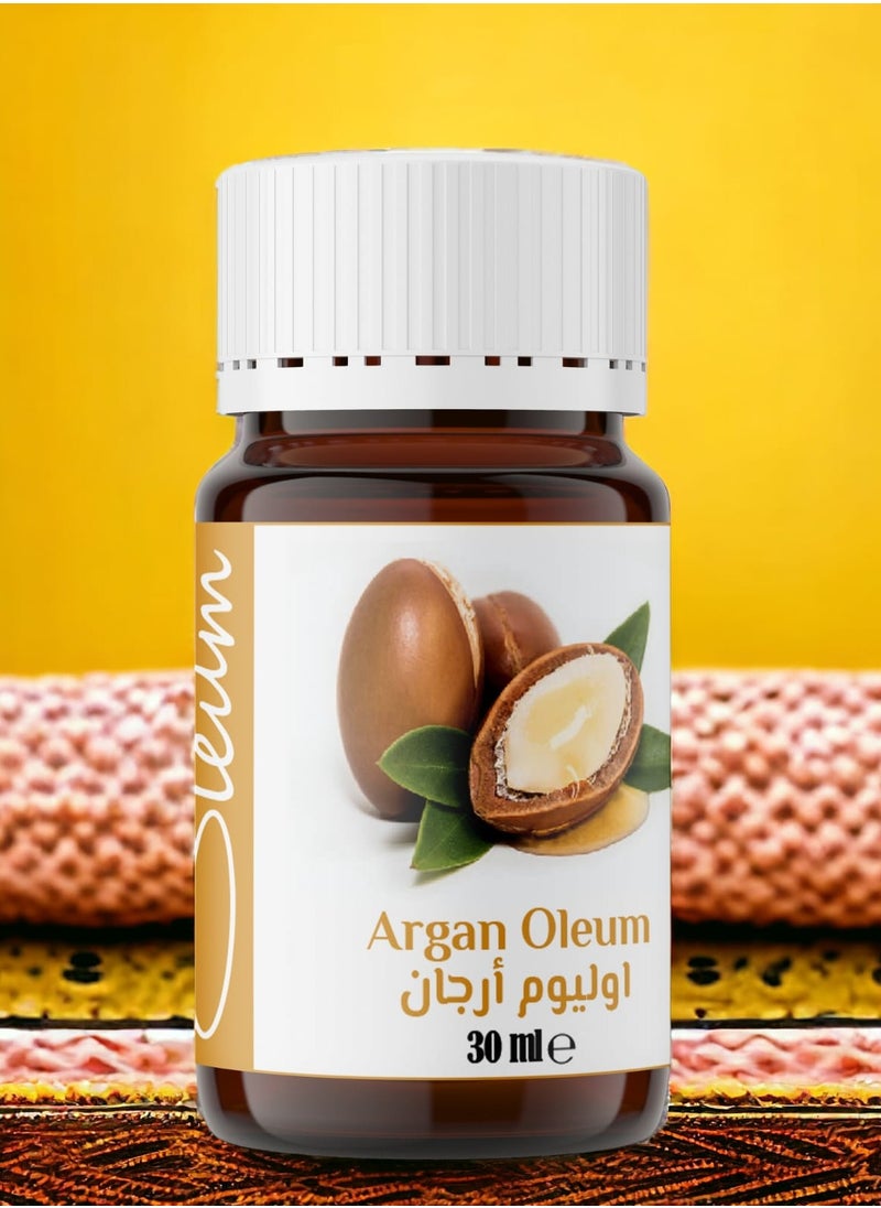 Oleum Cosmetics Oleum Argan Oil 30 ml for Skincare and Hair care- Pure and Natural - Moisturizing and Anti-Aging  - Image 2