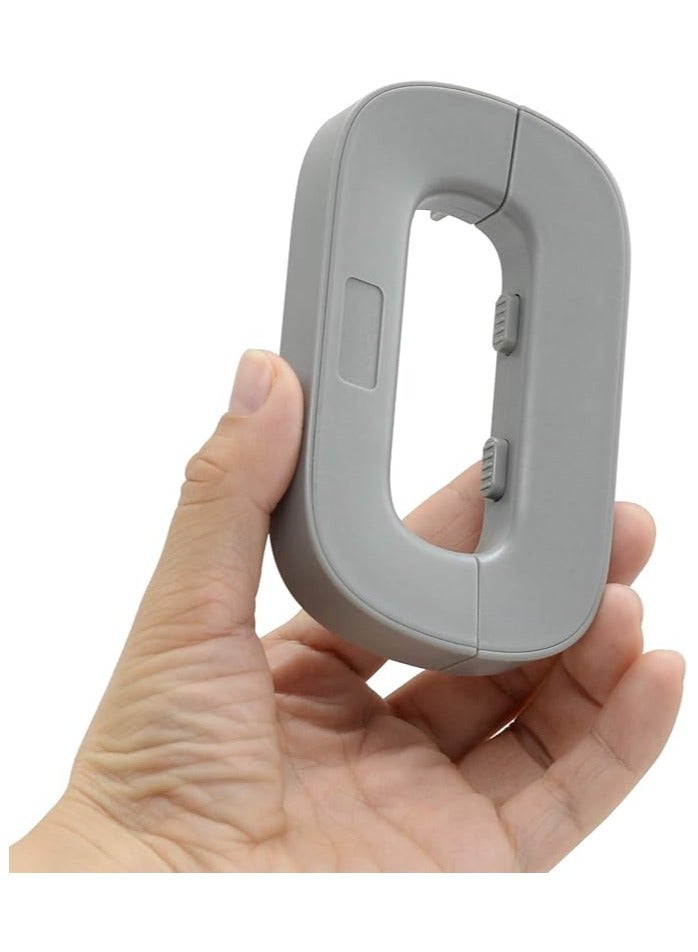 Spaceshoop Home Refrigerator Fridge Freezer Door Lock Catch Toddler Kids Child Fridge Locks Baby Safety Child Lock Easy to Install and Use Adhesive no Tools Need or Drill - Image 1