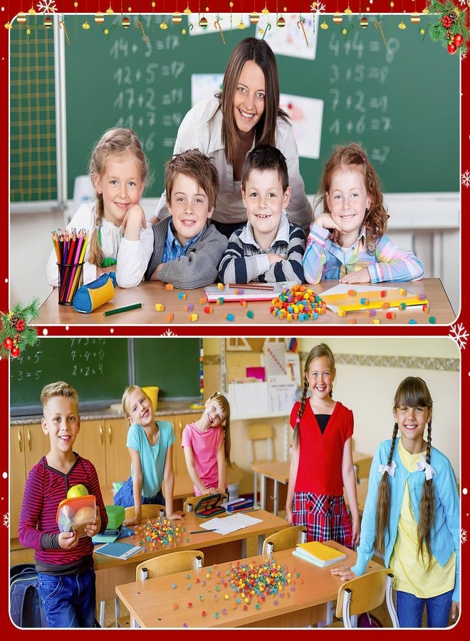 JUNEBRUSHS 150Pcs Christmas Erasers - Image 4