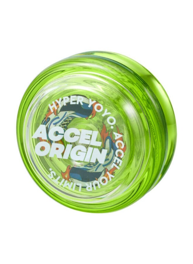 Bandai Hyper Yoyo Accel Lime Green | Yo-yo with High-Speed Spins | Gift for Kids & Adults - Image 1