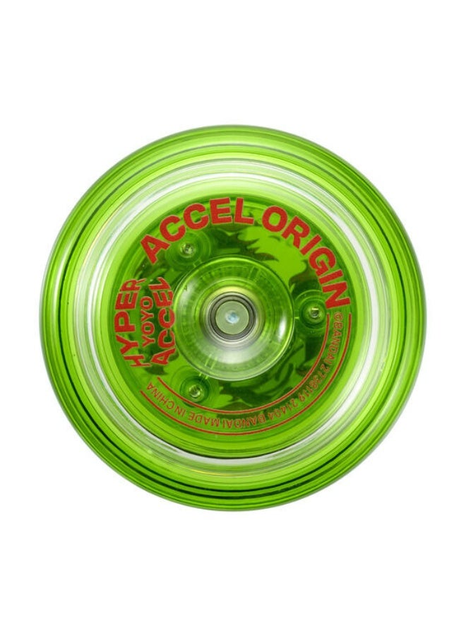 Bandai Hyper Yoyo Accel Lime Green | Yo-yo with High-Speed Spins | Gift for Kids & Adults - Image 3