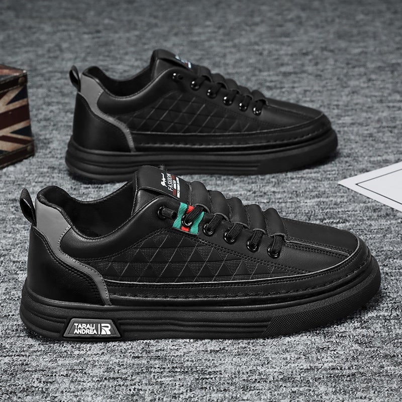 New Autumn Mens Casual Sneakers Light Fashion Running Shoes Black 