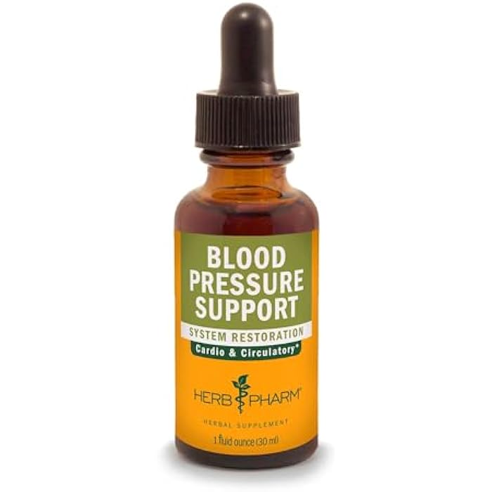Herb Pharm Blood Pressure Support Liquid Formula for the Cardiovascular and Circulatory Systems - 1 Ounce (FLINDEN01)
