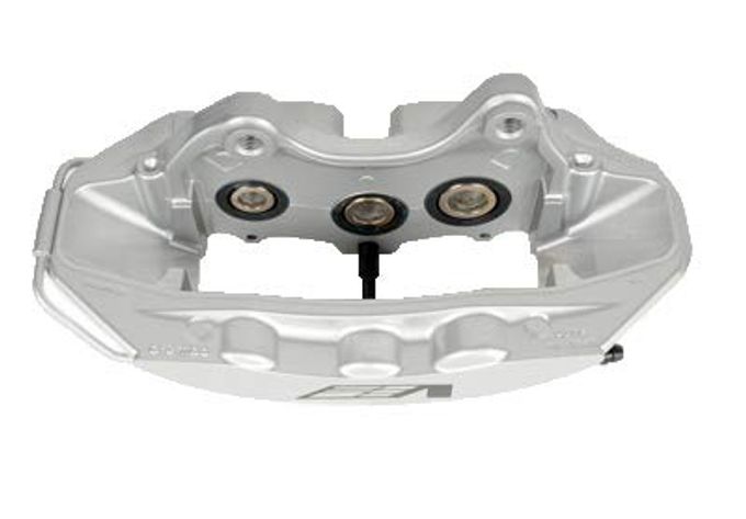 GM Parts 172-2487 Silver Front Driver Side Disc Brake Caliper Assembly With Cadillac V Logo - Image 2