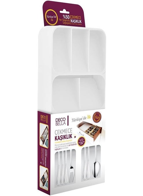 DECOBELLA 9 Section Drawer Cutlery  - Image 1