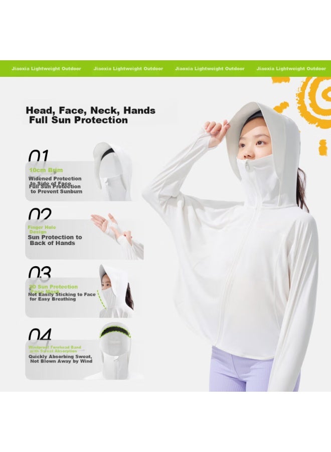 Beneunder Kids Sun Protection Shawl Al111 Sunscreen Jacket Cool Breathable Quick Dry Flower Pink 110 - Image 2