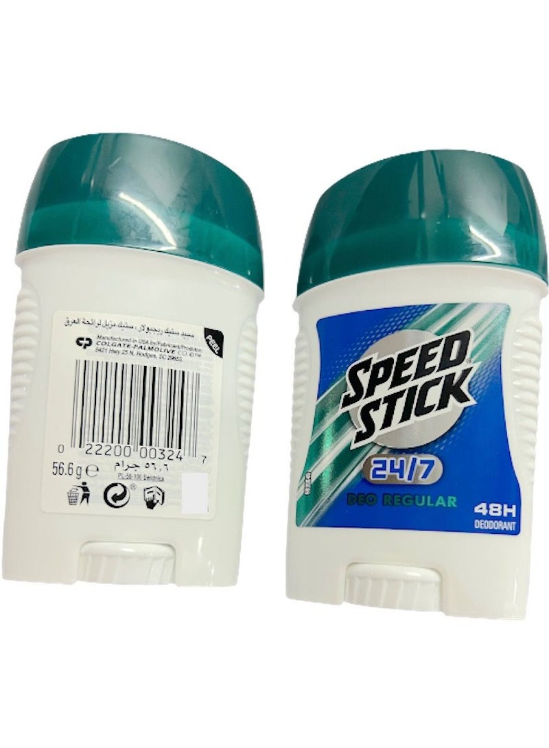 Speed Stick 24/7 Deo Regular, 56.6gm