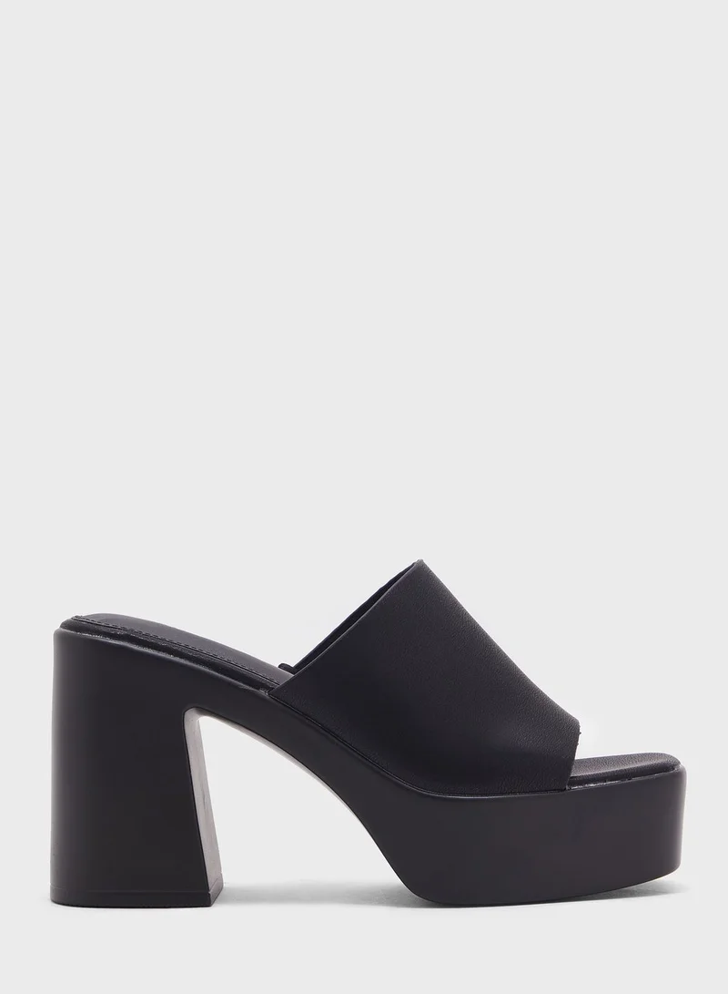 Rubi One Strap Mid Heel Sandals
